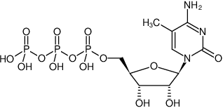 Structural formula of 5-Methyl-CTP