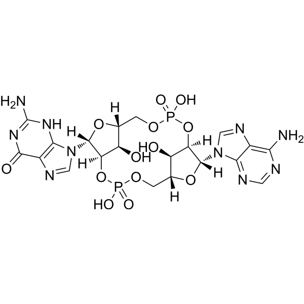 2'2'-cGAMP Chemical Structure